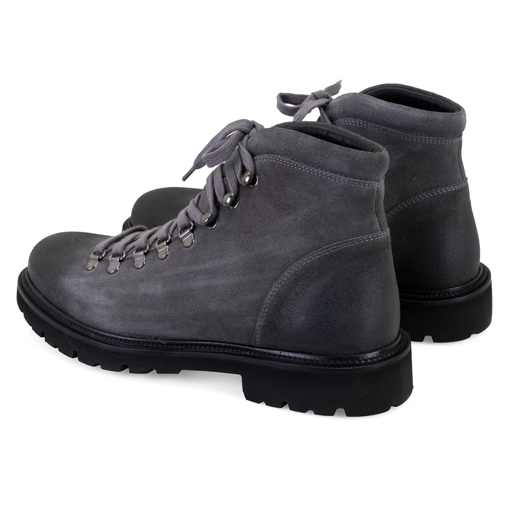 Keid Antrasit Erkek Süet Bağcıklı Bot