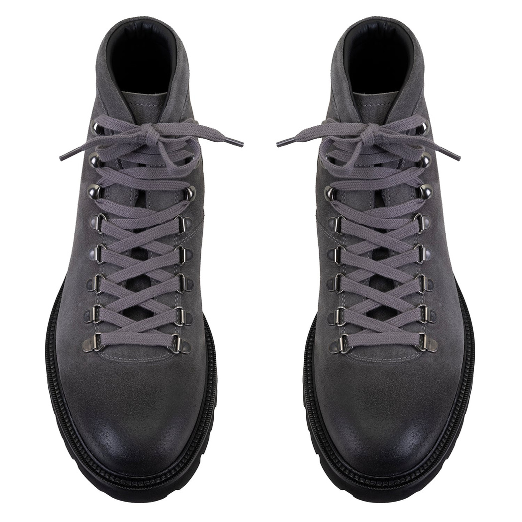 Keid Antrasit Erkek Süet Bağcıklı Bot