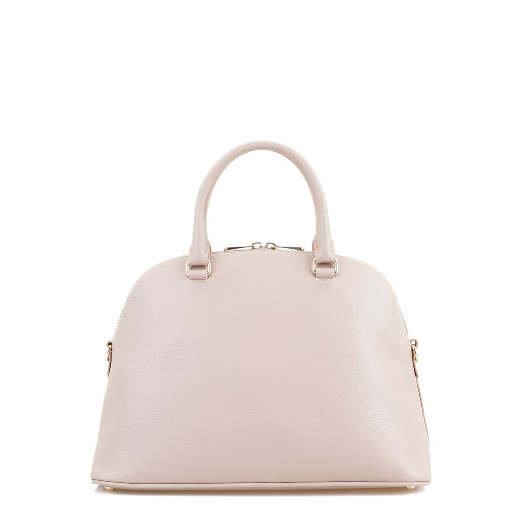 Khushi Krem Kadın Deri El Çantası