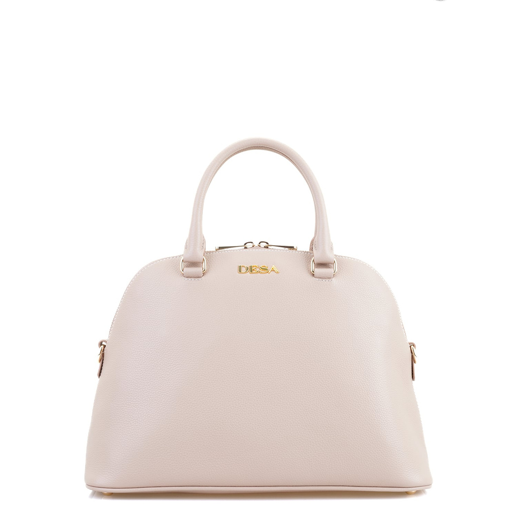 Khushi Krem Kadın Deri El Çantası