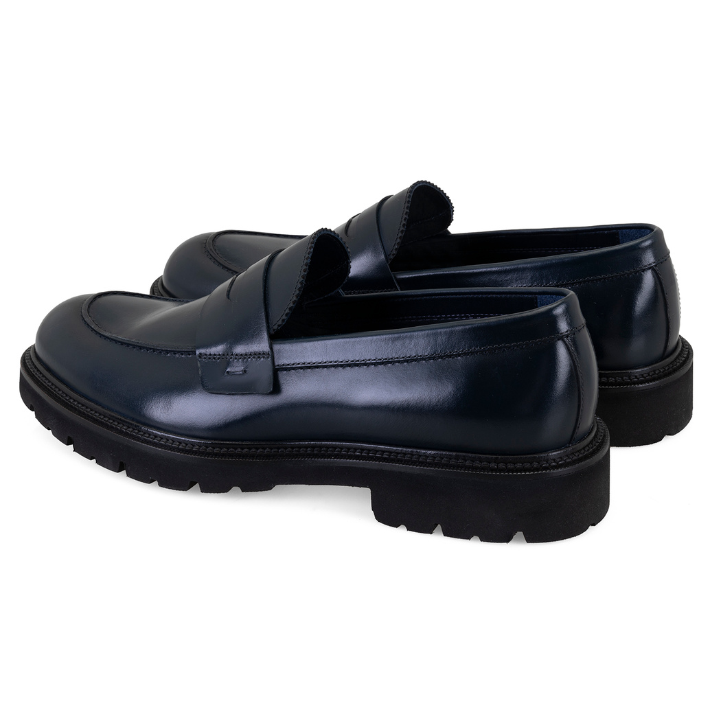 Kienna Lacivert Erkek Günlük Deri Loafer