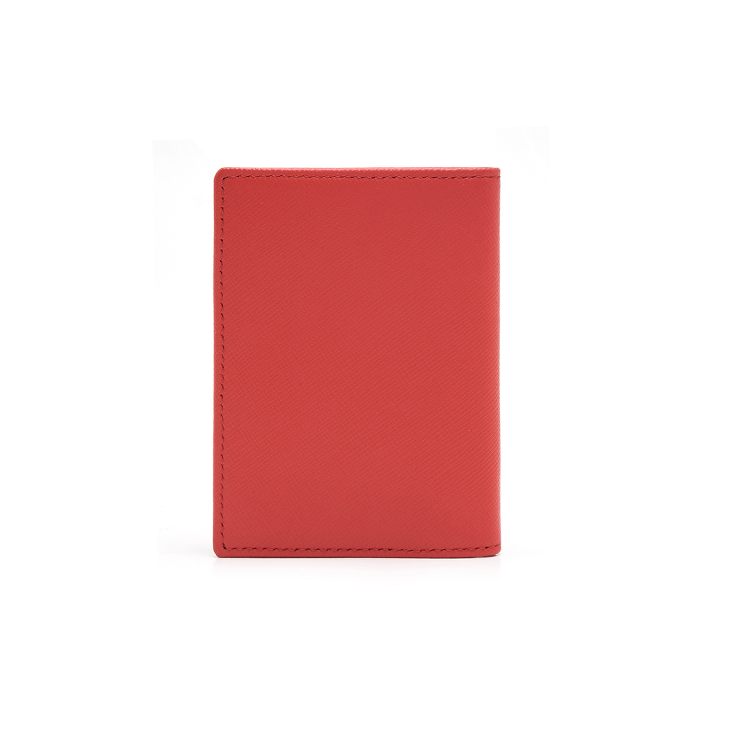 Kırmızı Kadın Deri Kartlık