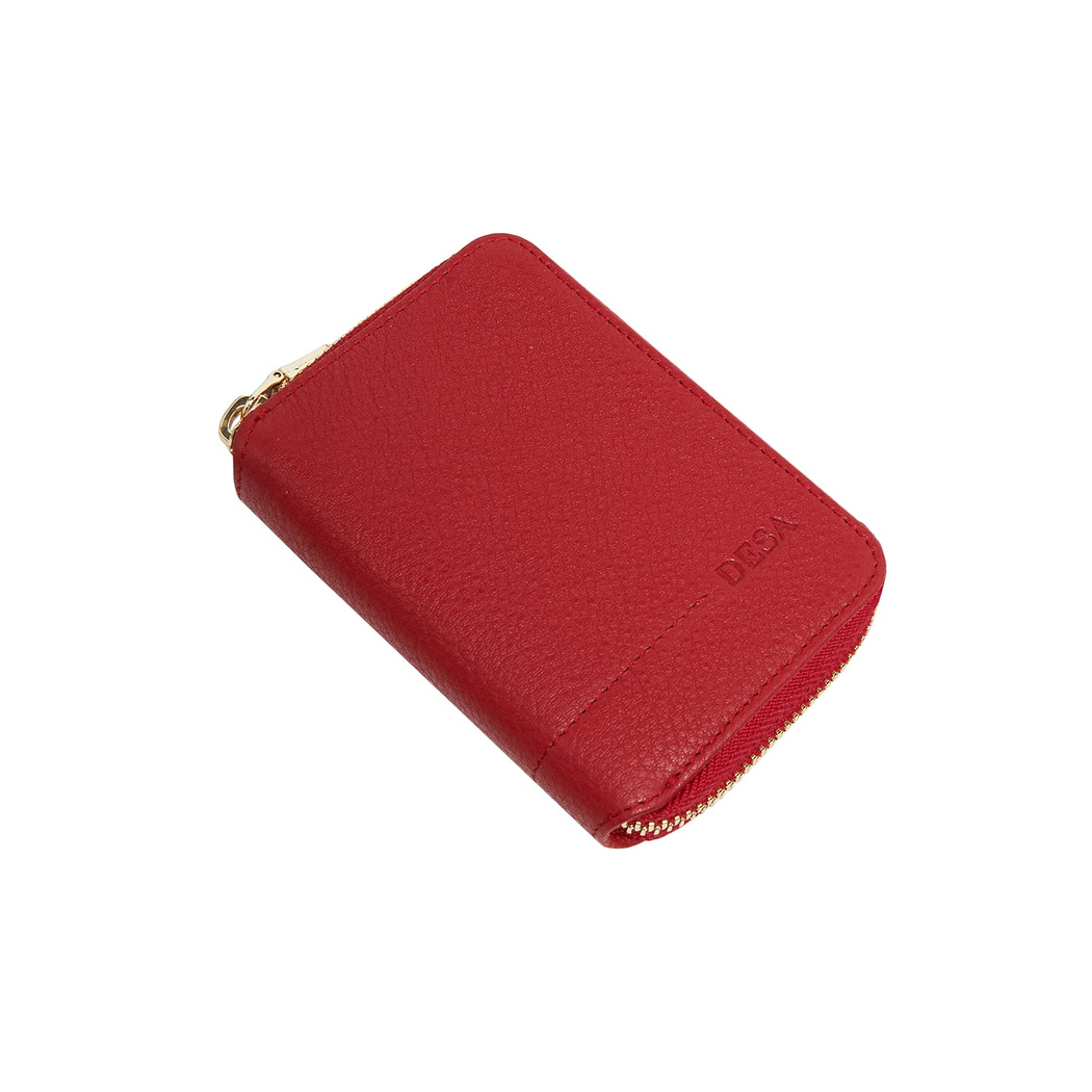 Kırmızı Star Deri Cüzdan