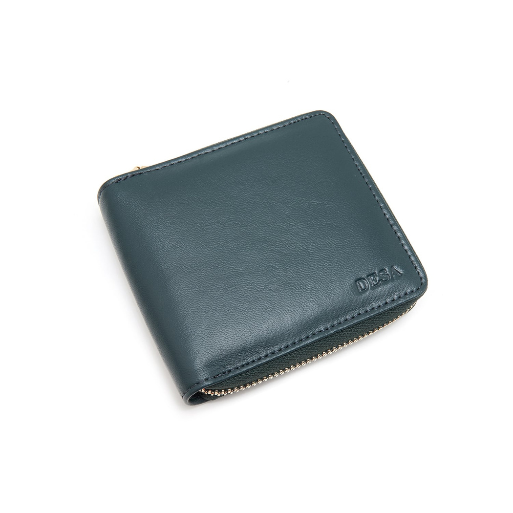 Koyu Yeşil Kadın Deri Cüzdan