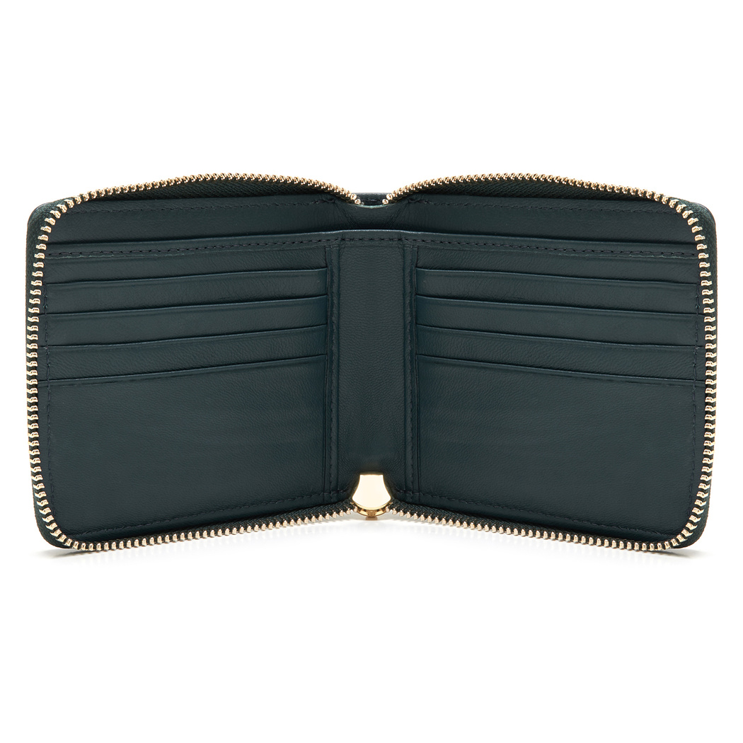 Koyu Yeşil Kadın Deri Cüzdan