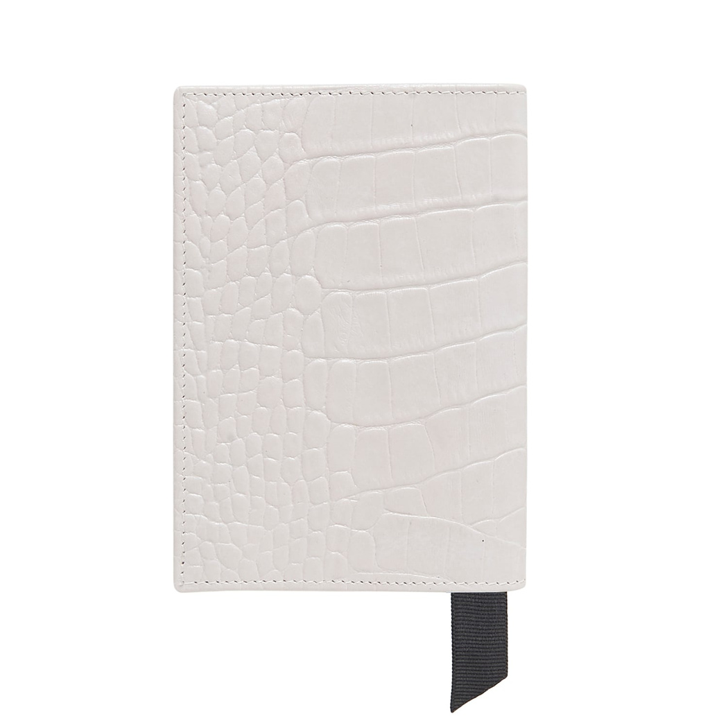 Kroko Baskılı Deri Pasaportluk