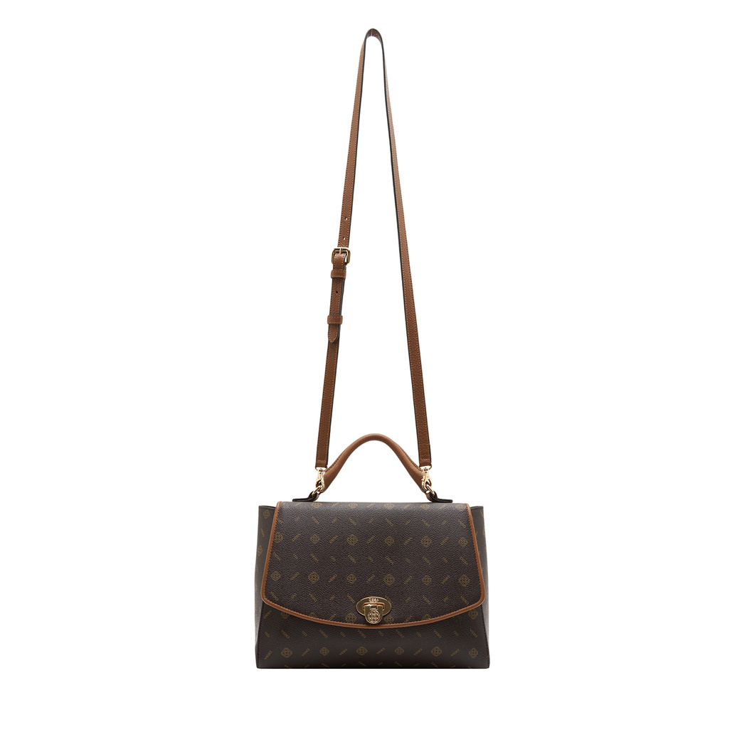 Kyle Kahve Monogram Kadın El Çantası