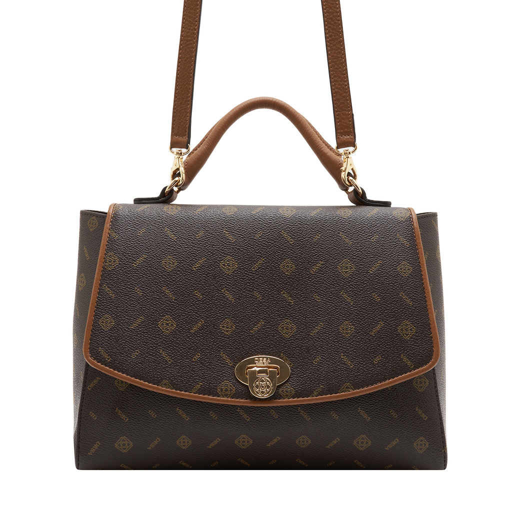 Kyle Kahve Monogram Kadın El Çantası