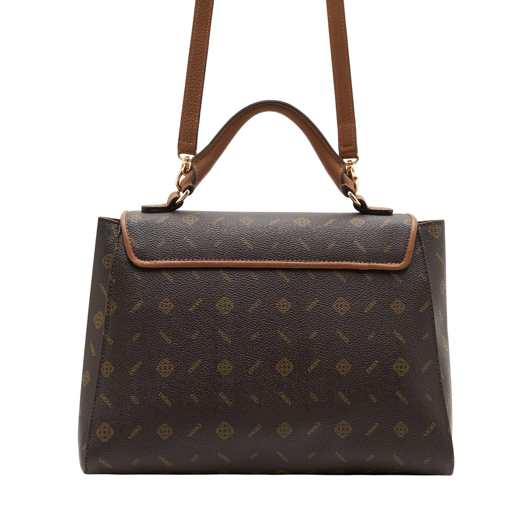 Kyle Kahve Monogram Kadın El Çantası