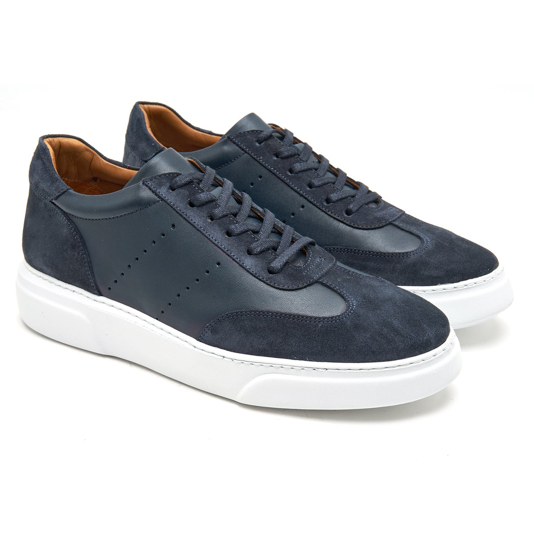 Lacivert Erkek Süet Spor Ayakkabı
