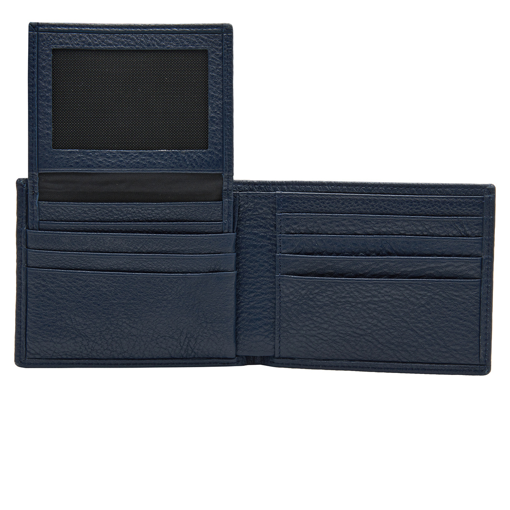 Lacivert Roldan Erkek Deri Cüzdan