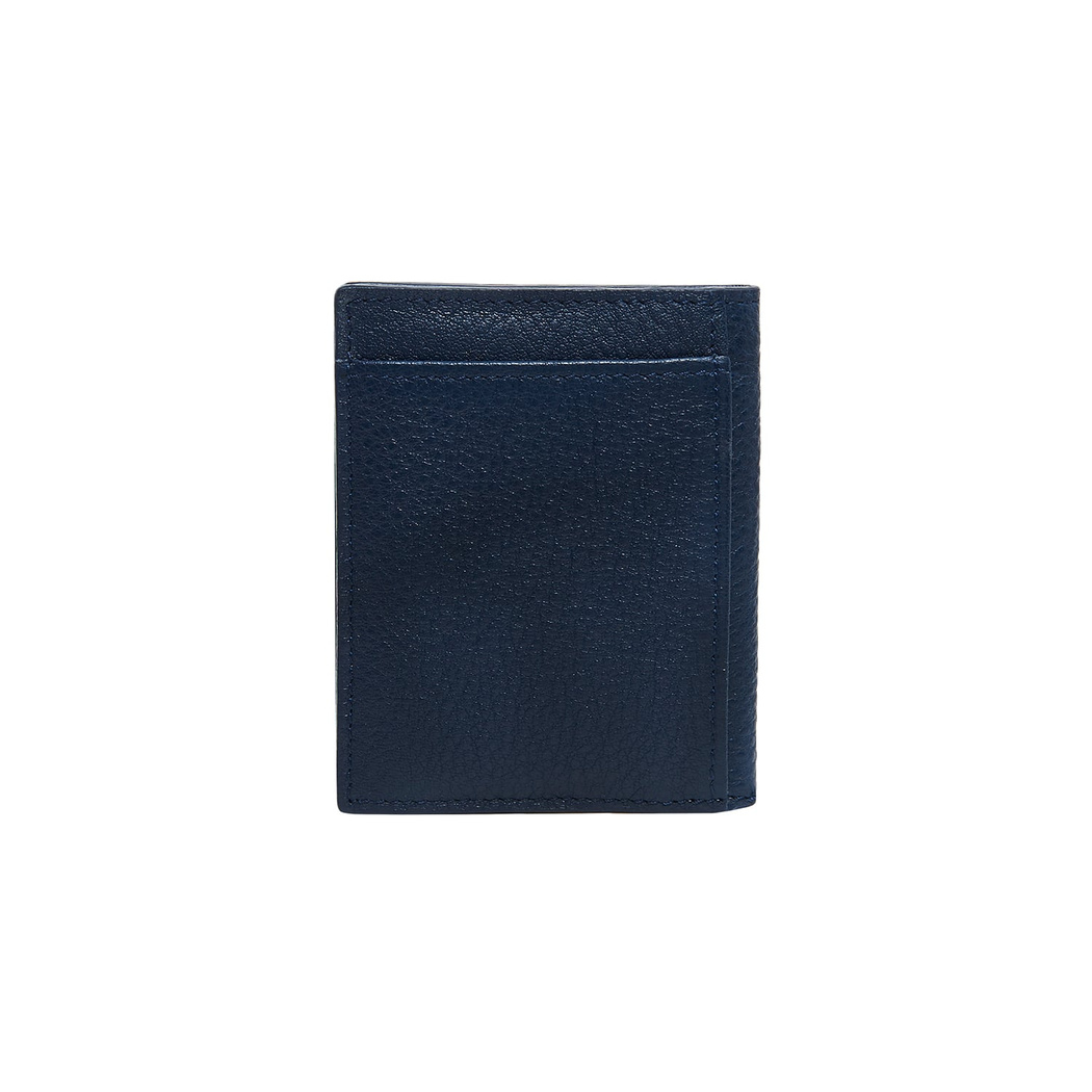 Lacivert Vesper Erkek Deri Kartlık