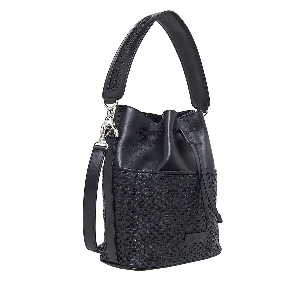 Lalla Kadın Örgülü Deri Omuz Askılı Çanta