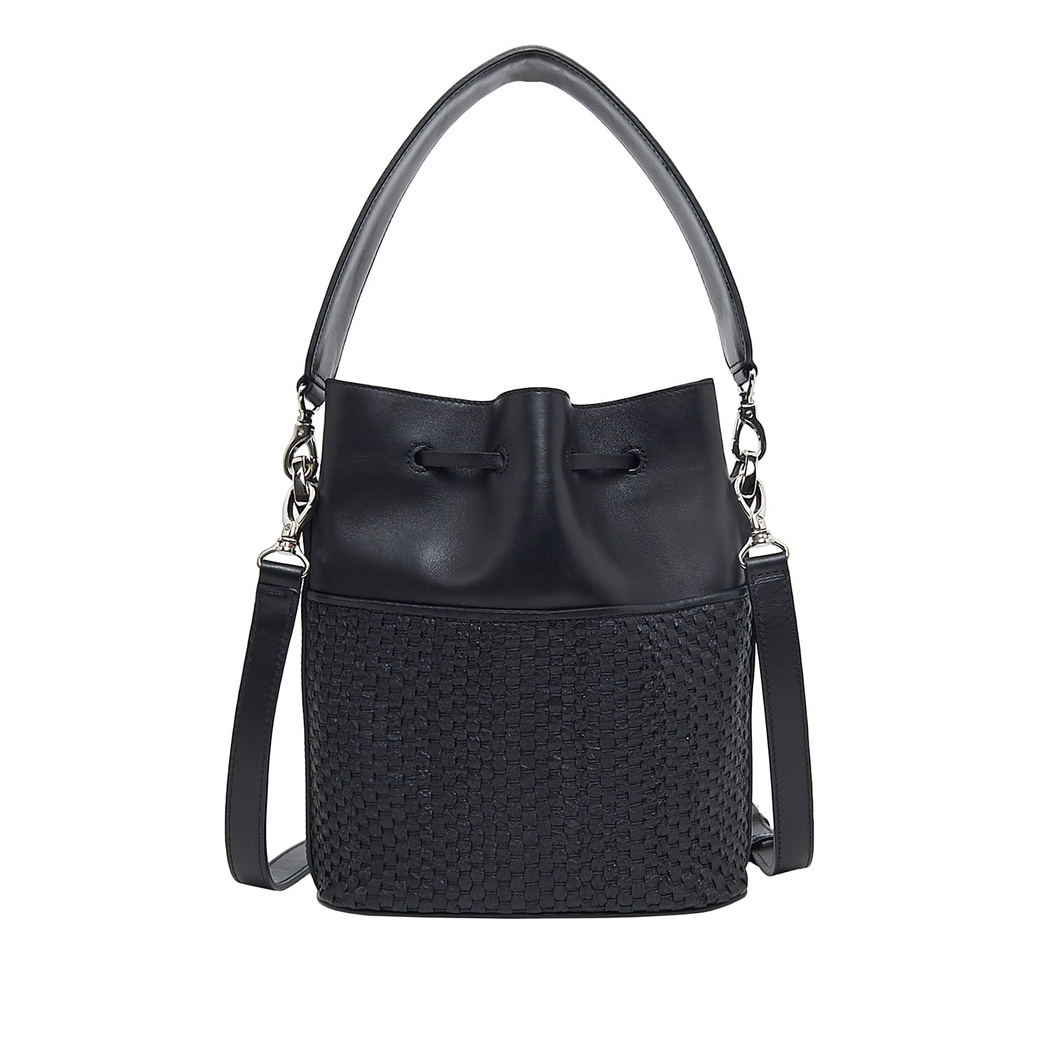 Lalla Kadın Örgülü Deri Omuz Askılı Çanta