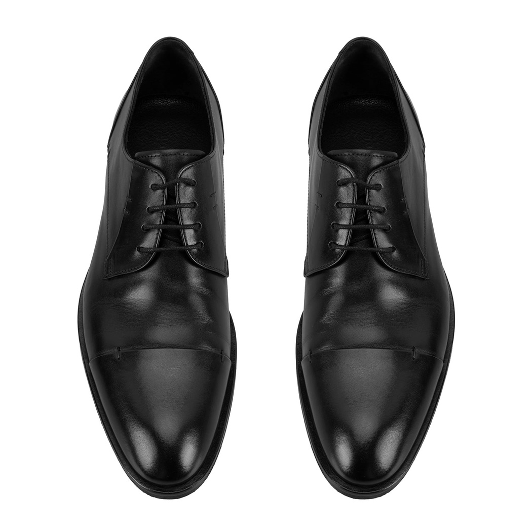 Lamont Siyah Erkek Deri Klasik Ayakkabı