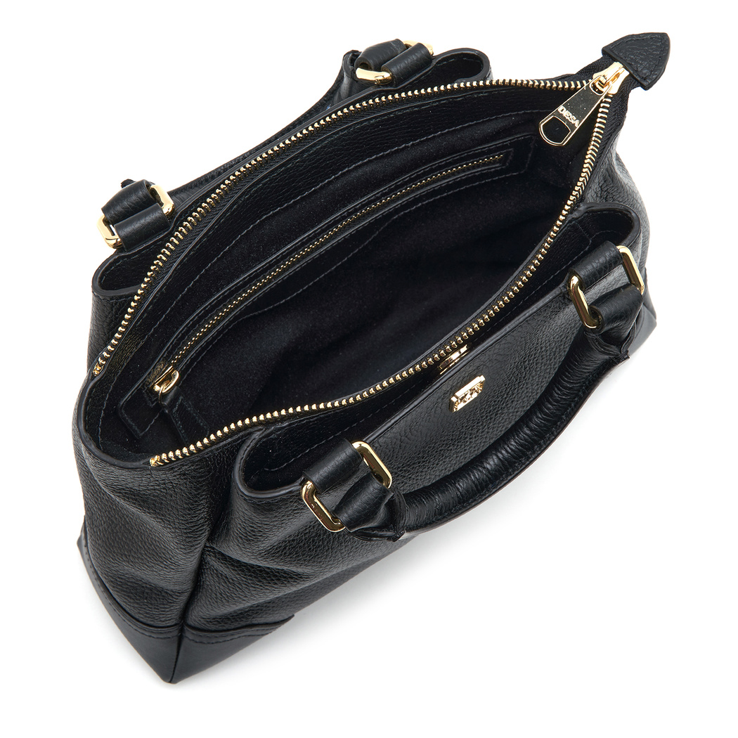 Laney Siyah Kadın Deri Omuz Çantası