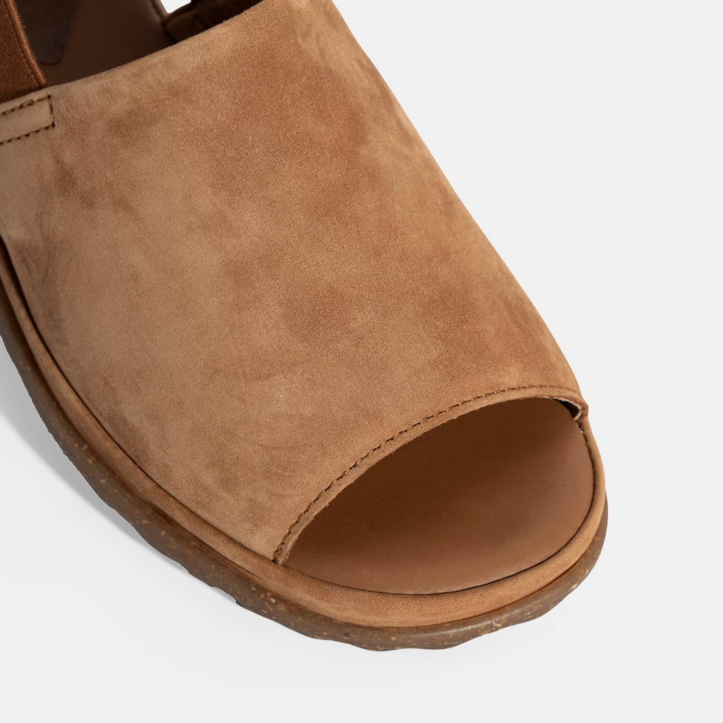 Laney Taba Kadın Nubuk DesaComfort Deri Sandalet