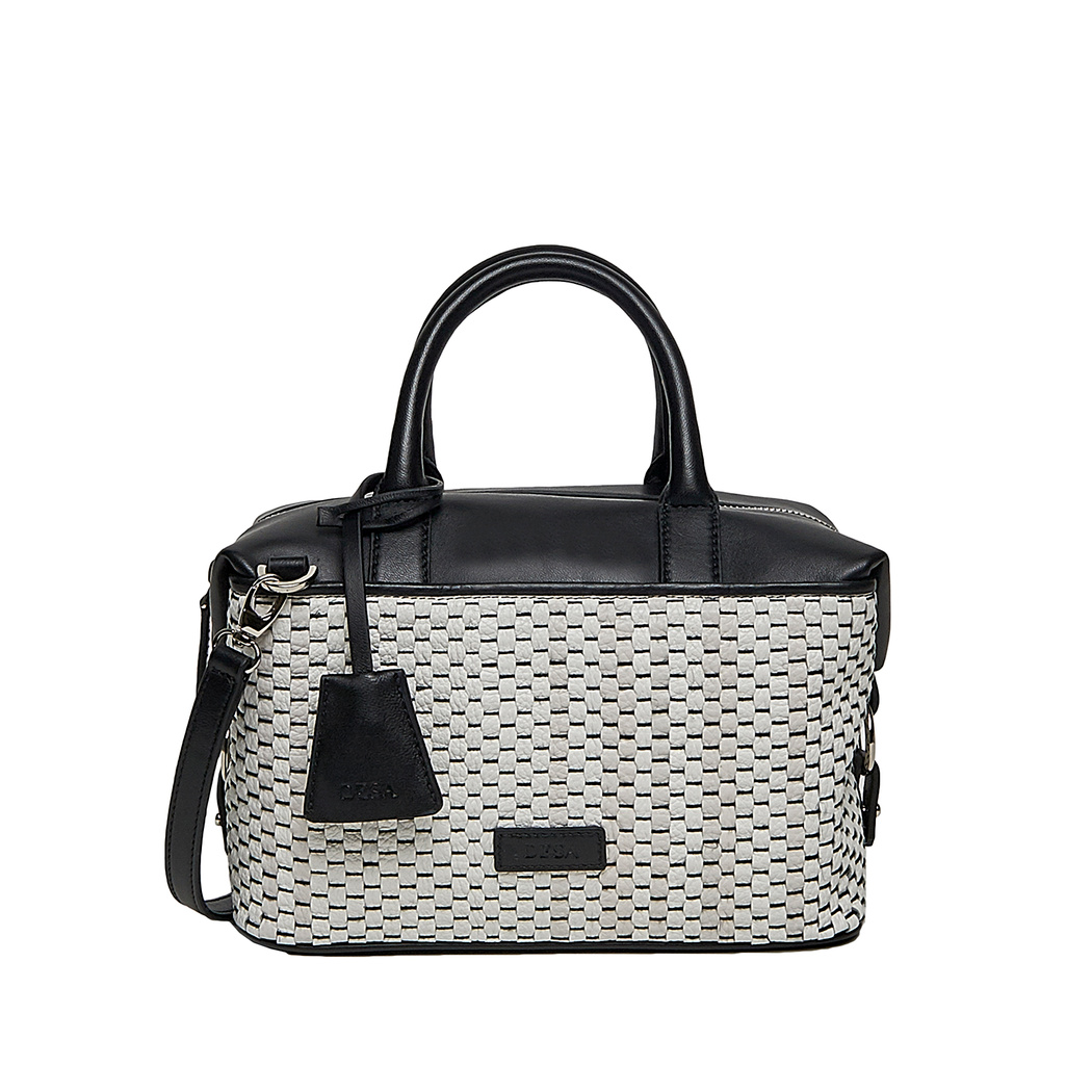 Lavendar Kadın Örgülü Deri Kol Çantası