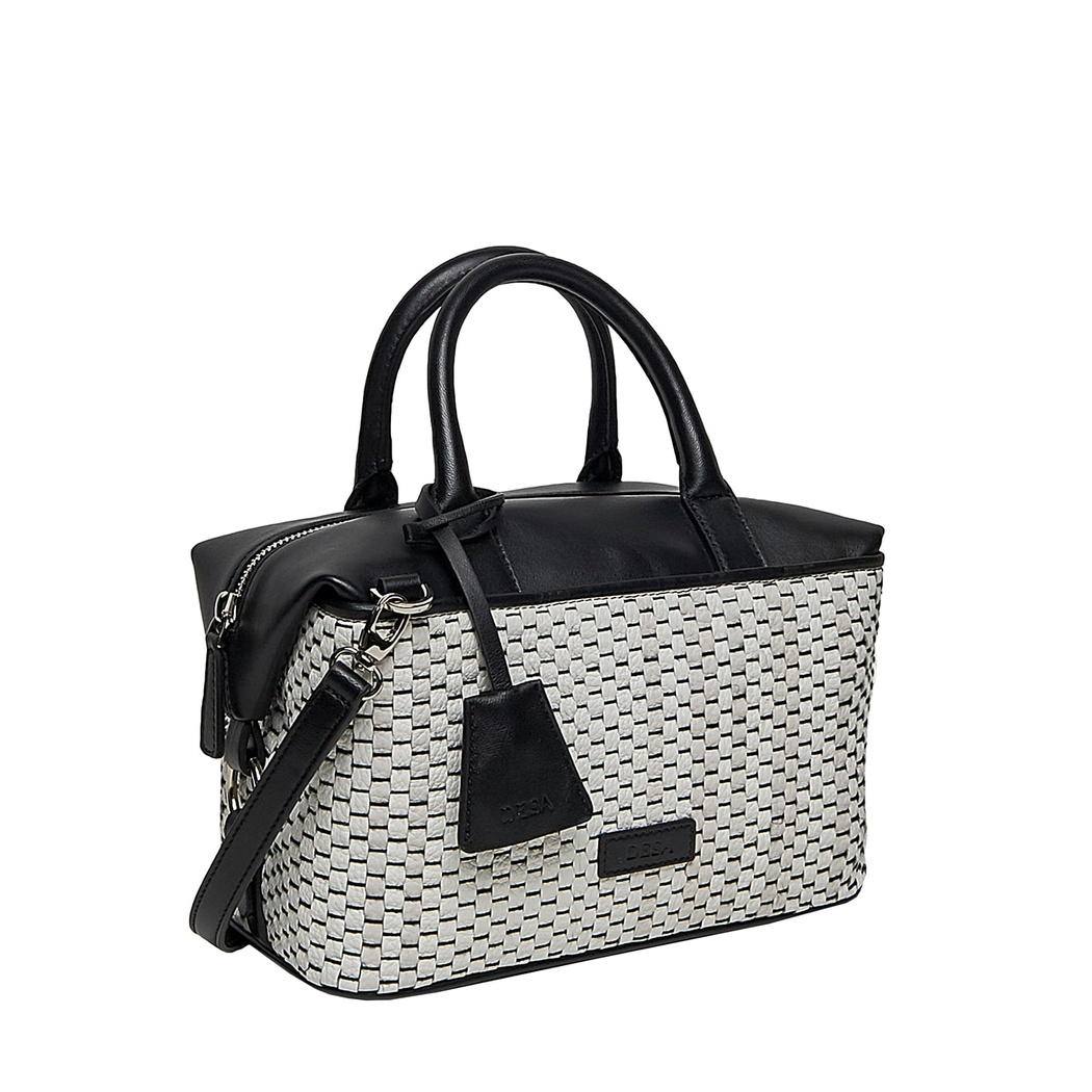 Lavendar Kadın Örgülü Deri Kol Çantası