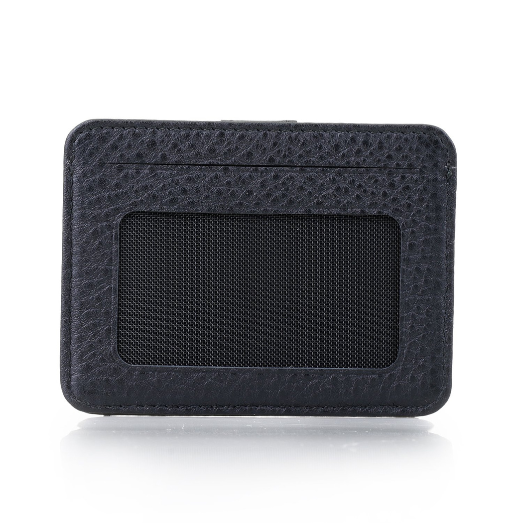 Lenora Siyah Erkek Deri Kartlık