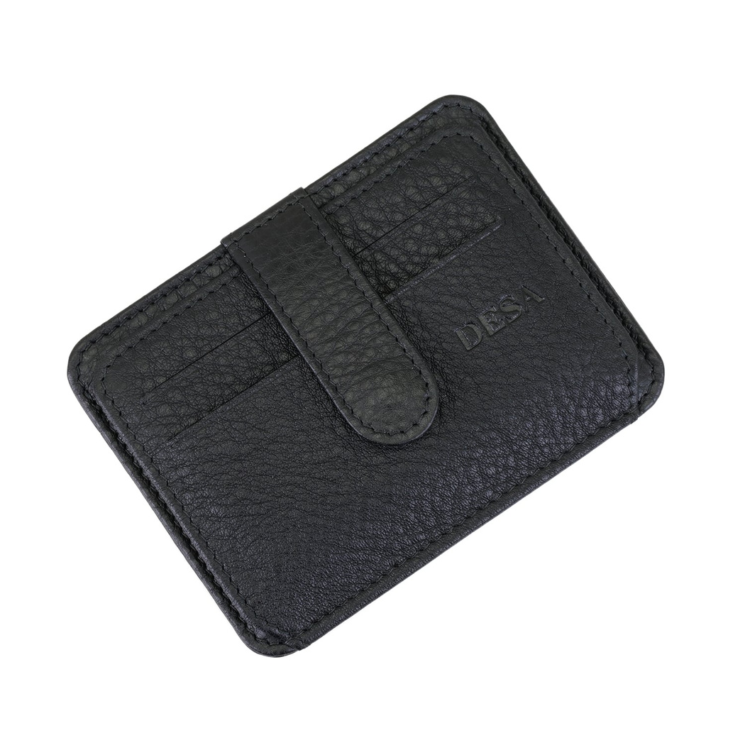 Lenora Siyah Erkek Deri Kartlık