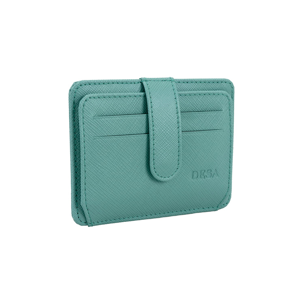 Lenora Yeşil Kadın Deri Kartlık