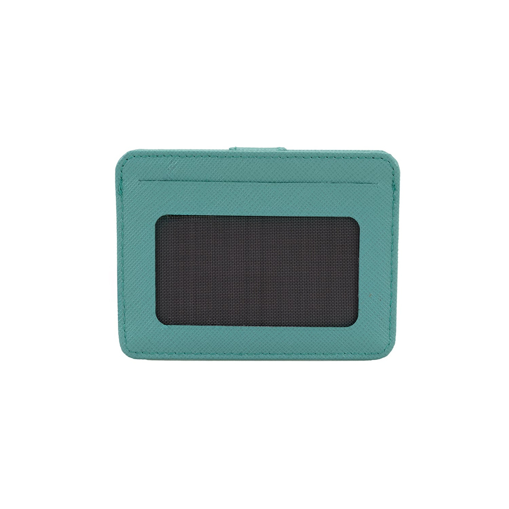 Lenora Yeşil Kadın Deri Kartlık