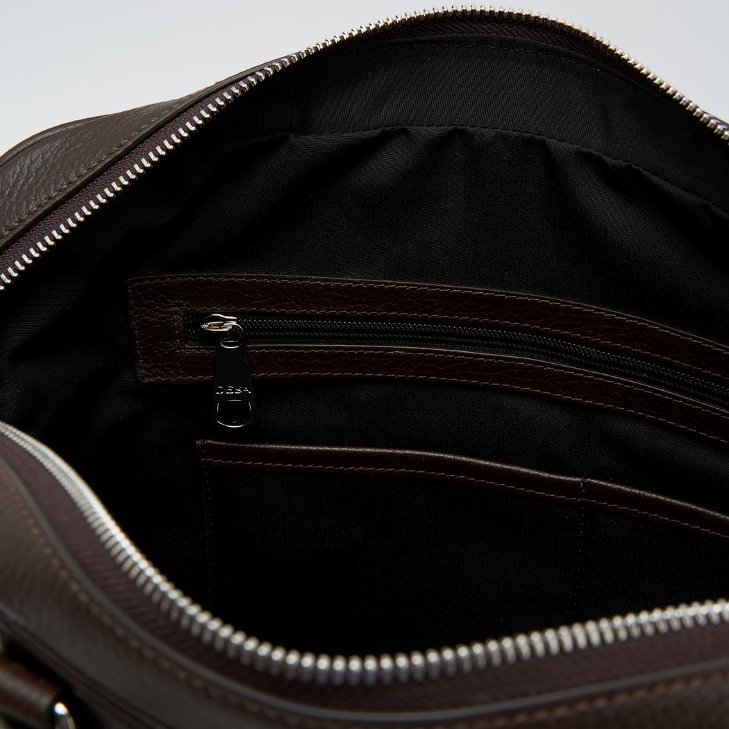 Leoda Kahve Erkek Deri Evrak Çantası