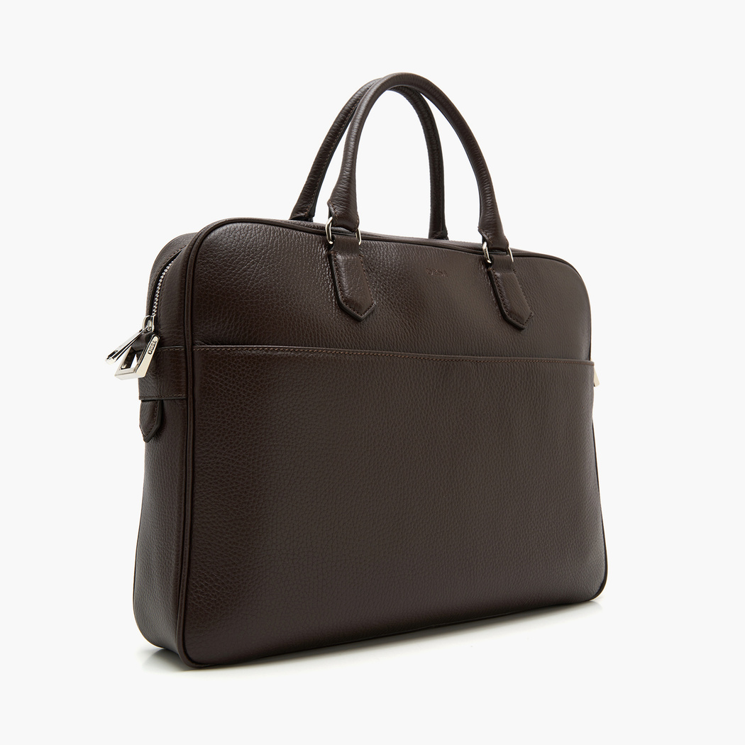 Leoda Kahve Erkek Deri Evrak Çantası