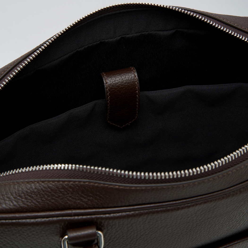 Leoda Kahve Erkek Deri Evrak Çantası