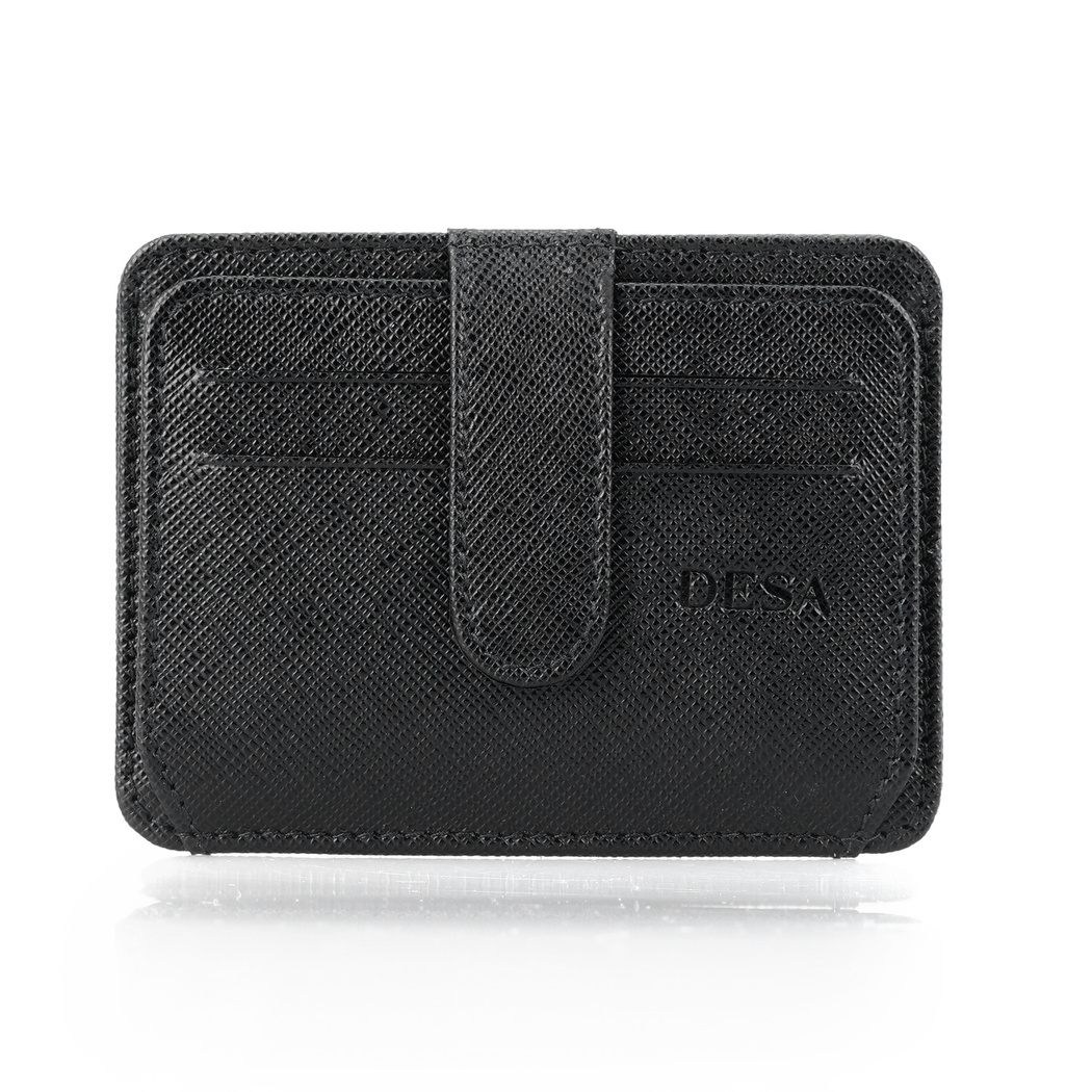 Lerona Siyah Deri Cüzdan