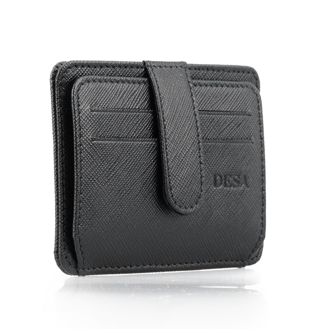 Lerona Siyah Deri Cüzdan