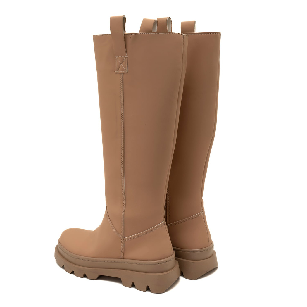 Liana Krem Kadın Çizme