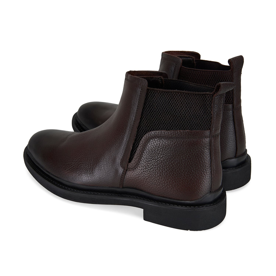 Lianne Kahve Erkek Deri Bot