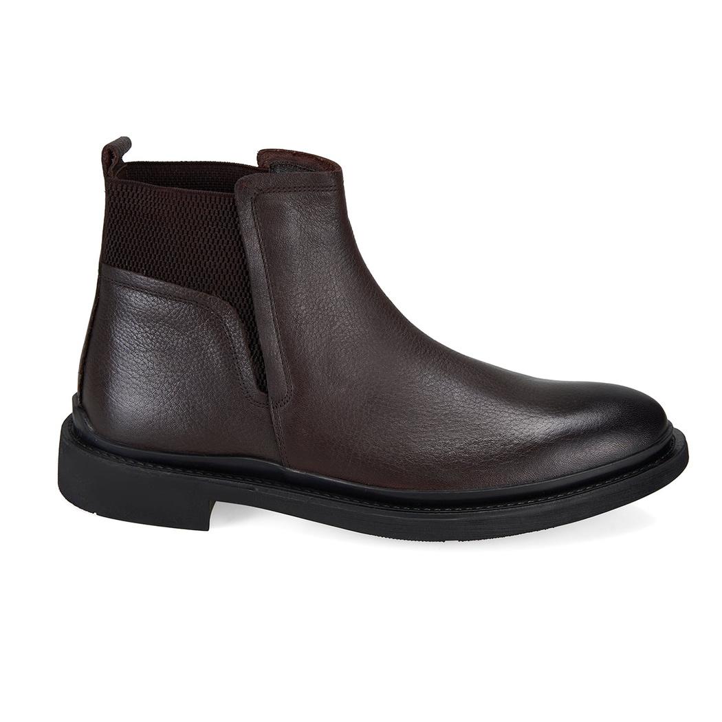 Lianne Kahve Erkek Deri Bot