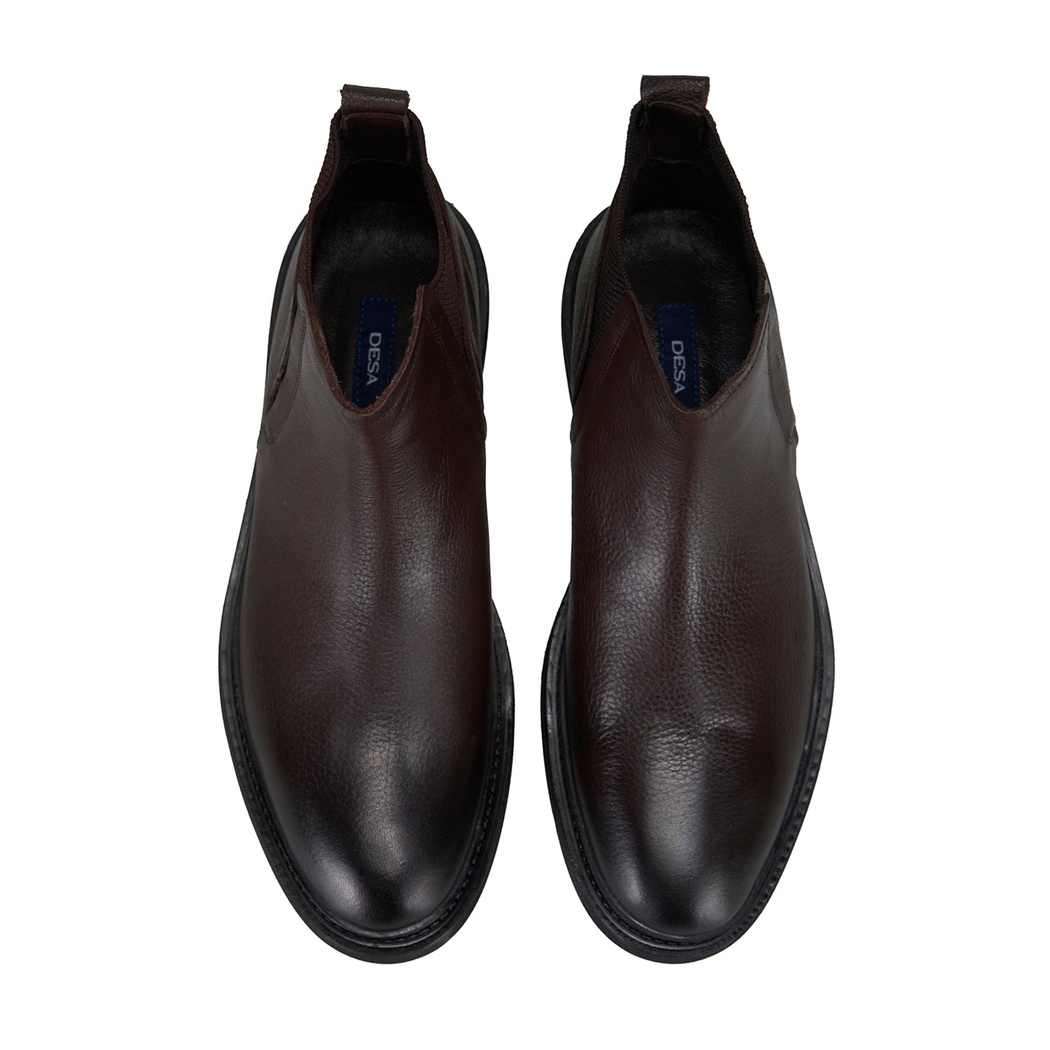 Lianne Kahve Erkek Deri Bot