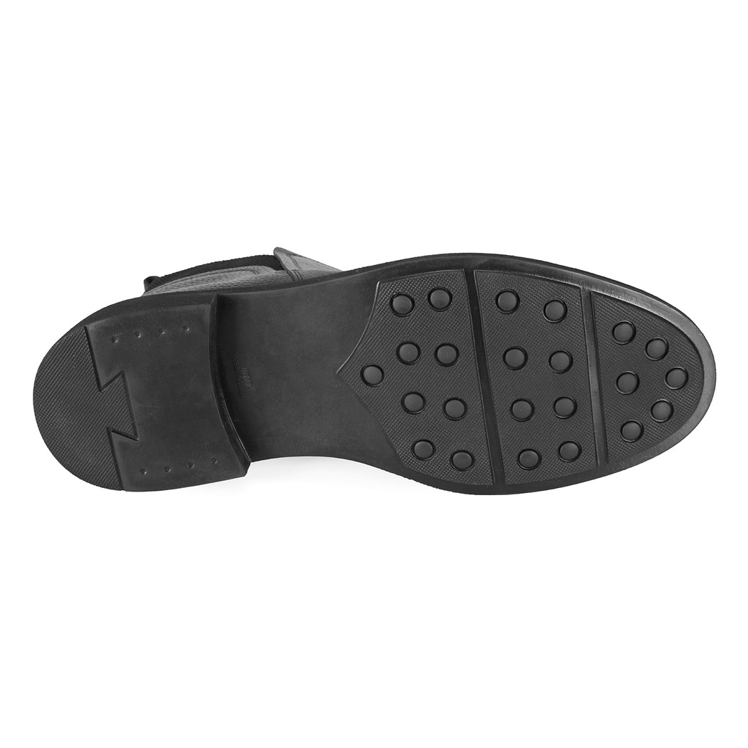 Lianne Siyah Erkek Deri Bot