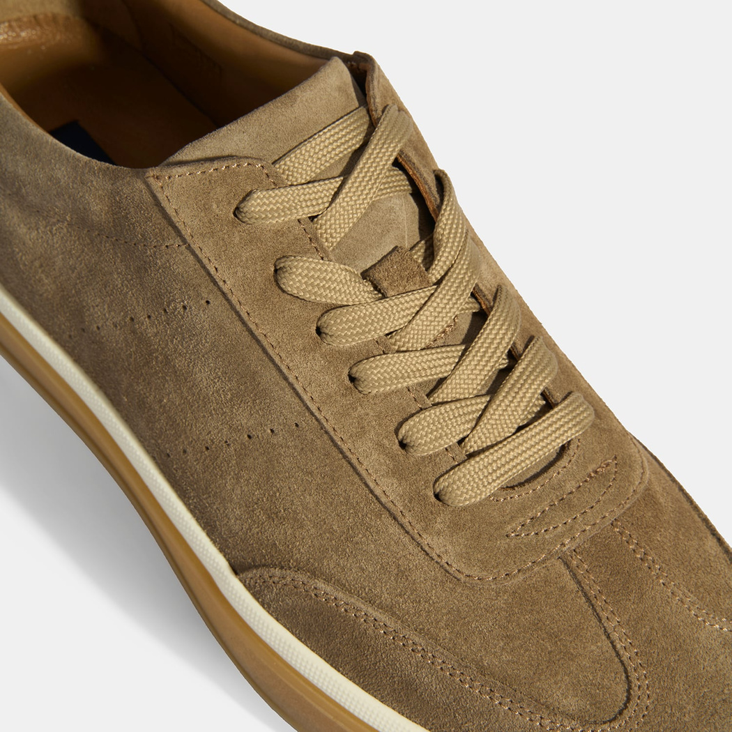 Lianra Bej Erkek Süet Bağcıklı Günlük Ayakkabı