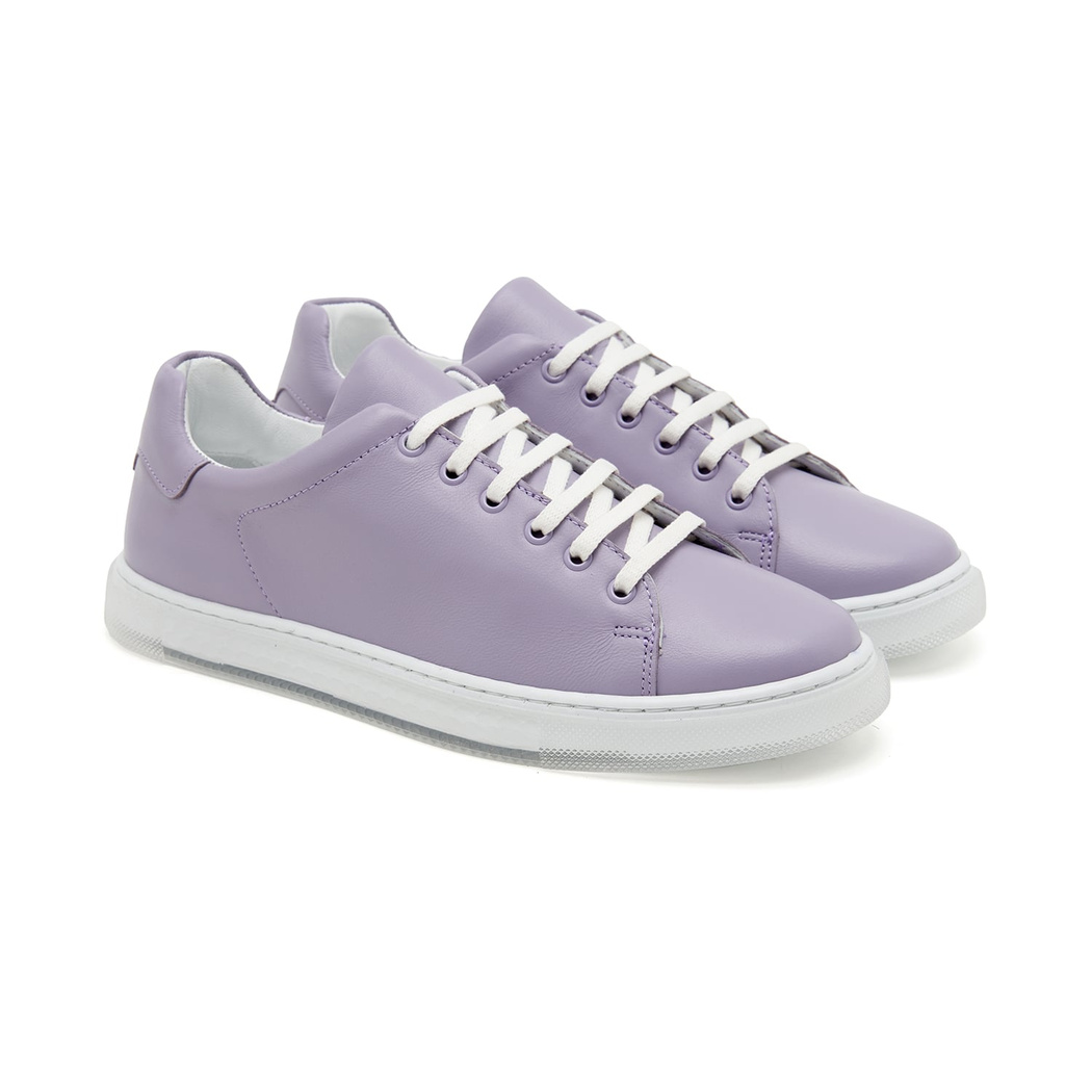 Lila Candide Kadın Deri Spor Ayakkabı