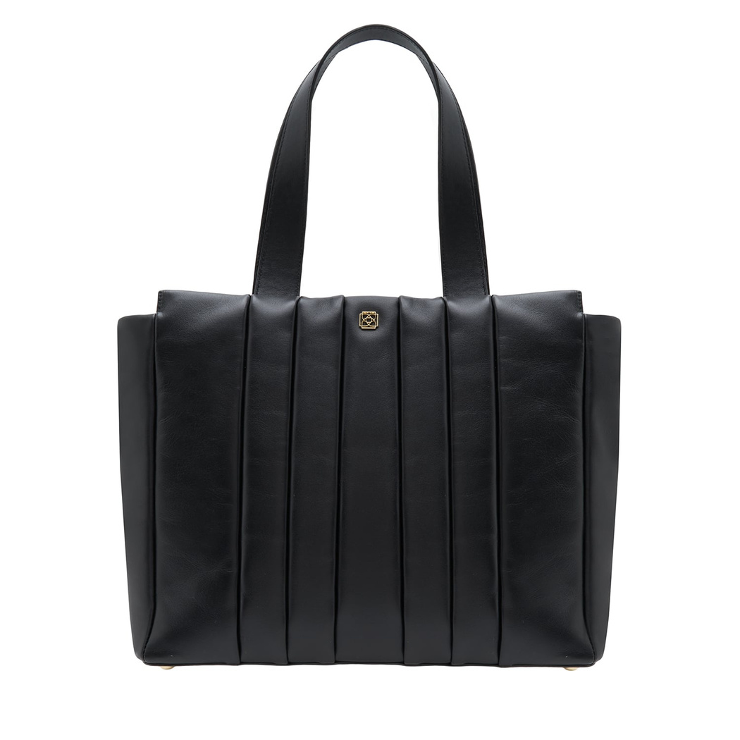 Lily Siyah Kadın Deri Omuz Askılı Çanta