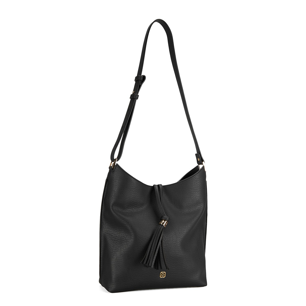 Linao Siyah Kadın Omuz Çantası