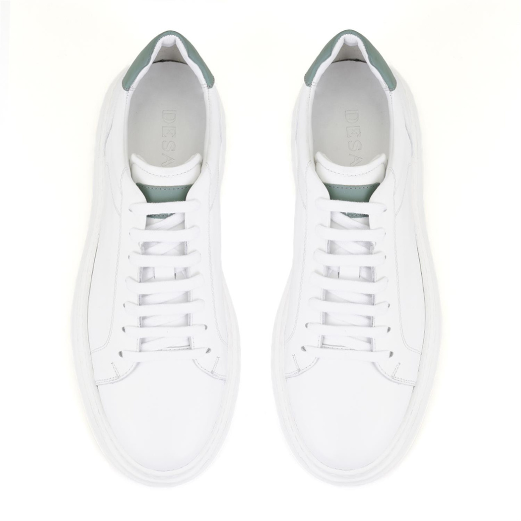 Lindon Beyaz Erkek Deri Spor Ayakkabı