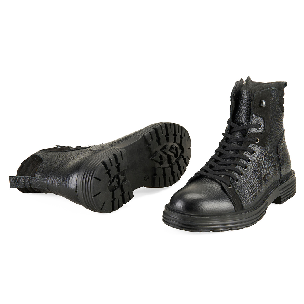 Linia Siyah Erkek Deri Bot