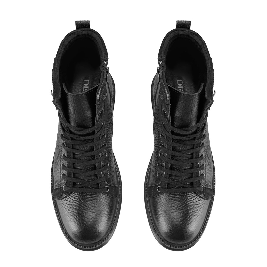 Linia Siyah Erkek Deri Bot