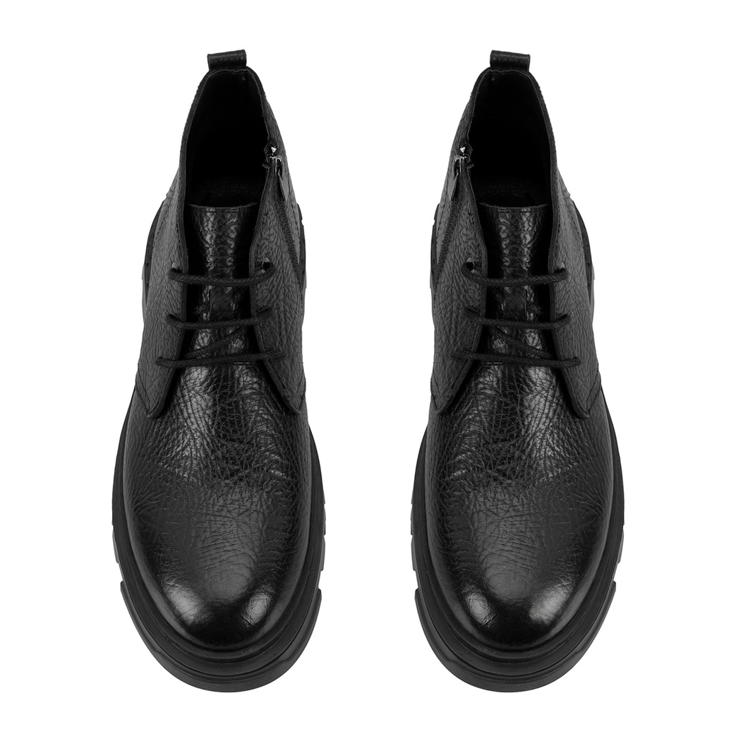 Lionra Siyah Erkek Deri Bot