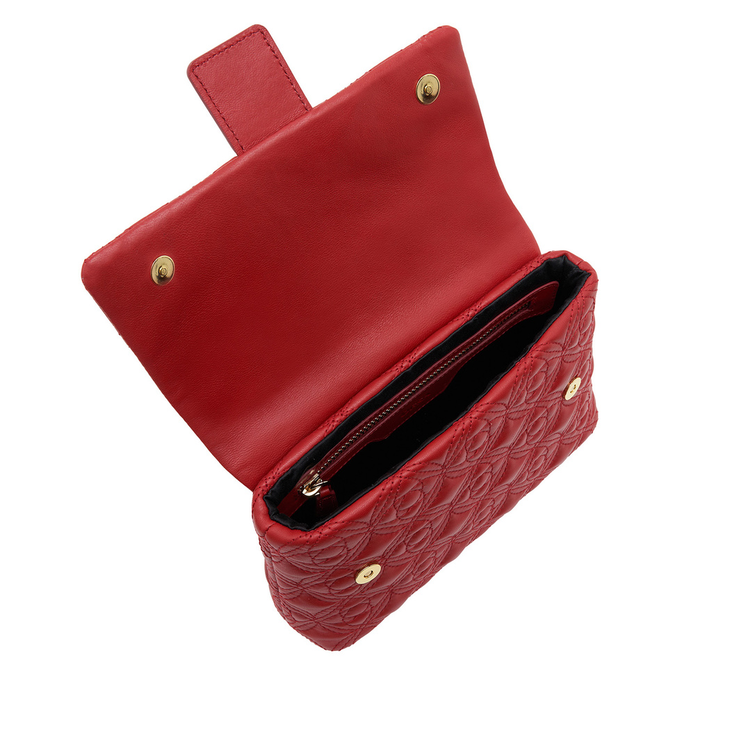 Lisandro Kadın Zincir Detaylı Deri Omuz Çantası