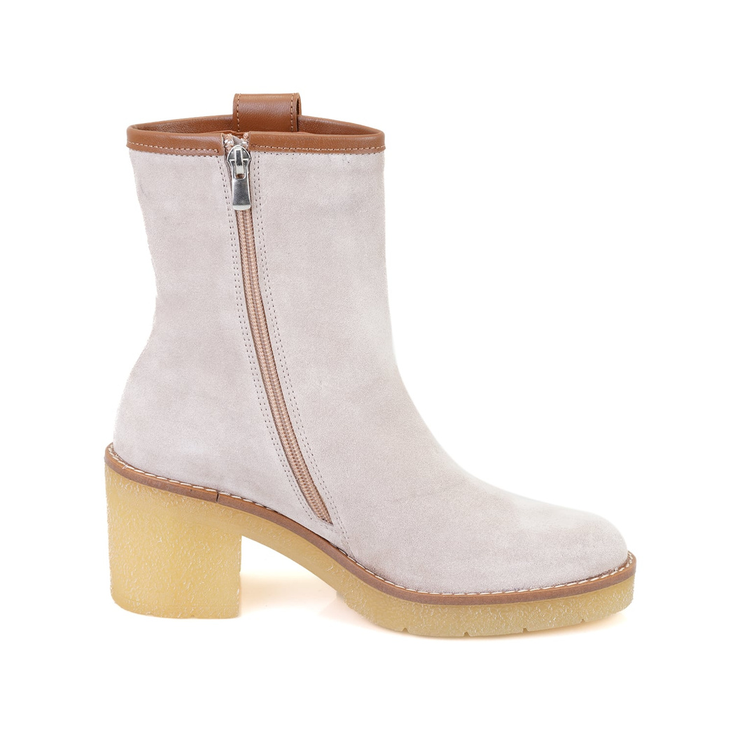 Loza Vizon Kadın Topuklu Süet Deri Bot