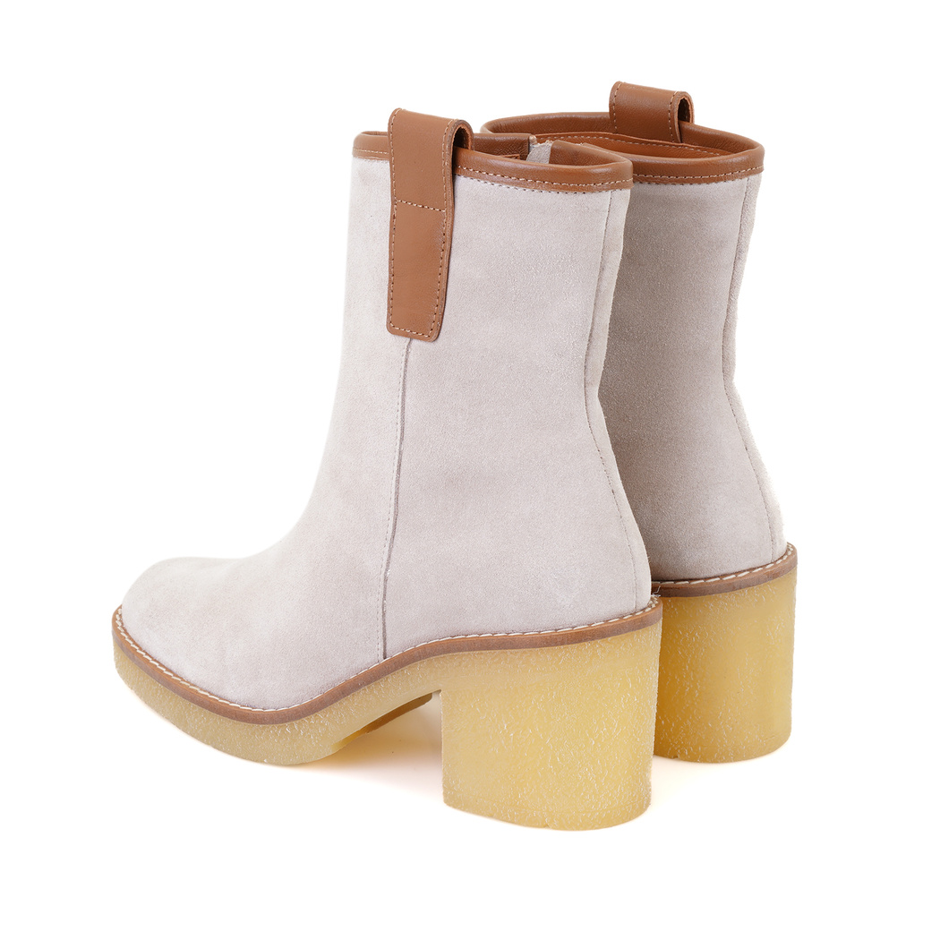 Loza Vizon Kadın Topuklu Süet Deri Bot