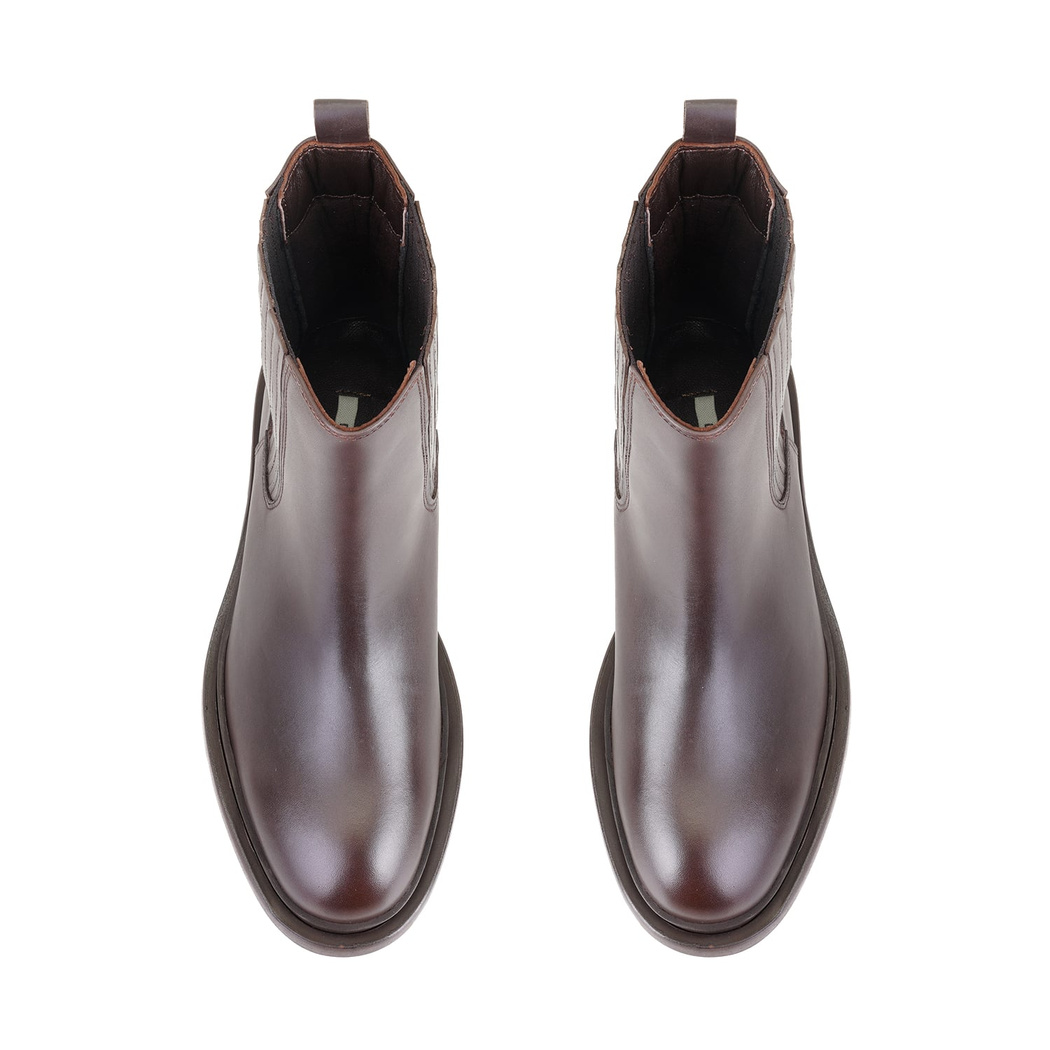 Luana Kahve Kadın Deri Bot