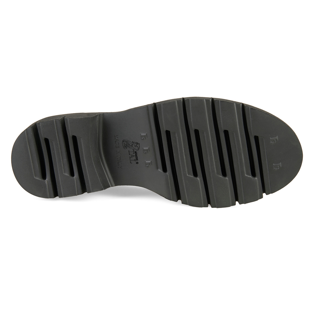 Luca Grossi Alma Siyah Kadın Toka Detaylı Loafer